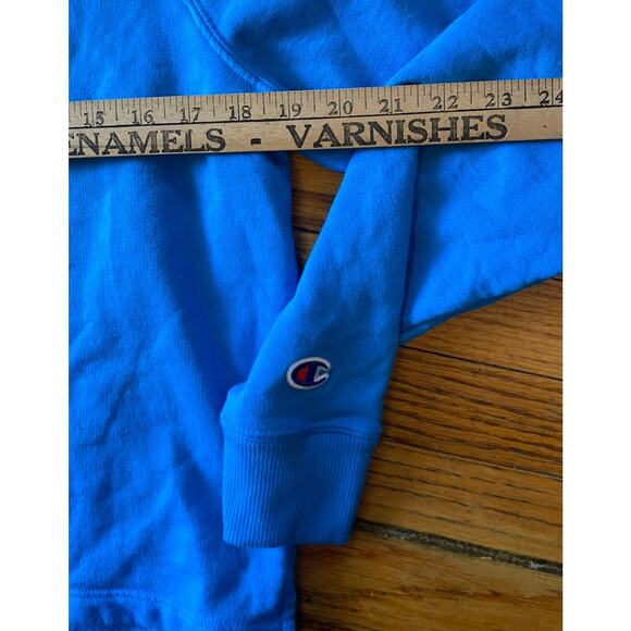 Champion Athletic Mock Neck Sweatshirt Women’s Small Blue - Picture 5 of 7